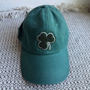 Robin Ruth Teal Cap with Embroidered Logo